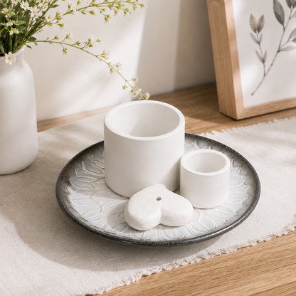 Ceramic Taper Candle Holder