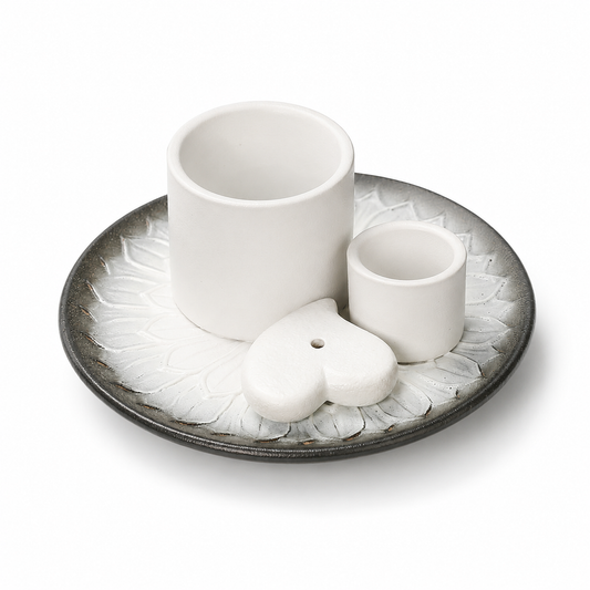 Ceramic Taper Candle Holder