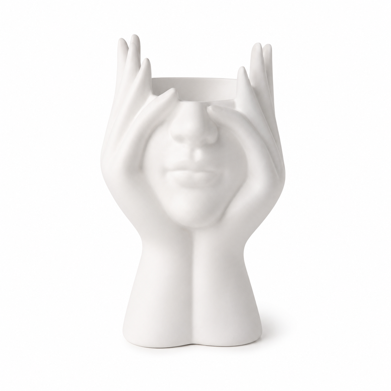 Decorative Face Vase