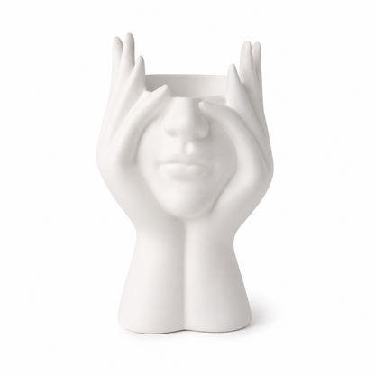 Decorative Face Vase